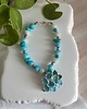 bransoletki z kamieni naturalnych Bransoletka handmade Niezapominajka 1