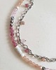 bransoletki z kamieni naturalnych Bransoletka łańcuszkowa, kamień słoneczny, kwarc różowy, turmalin 6