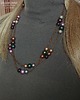 bransoletki z kamieni naturalnych Bransoletka w cudnych kolorach jesieni ze szklanych pereł handmade prezent 9