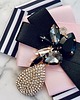 broszki Brosza  z czarną ozdobą w stylu glamour  NEW 7
