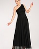sukienki maxi damskie Elegancka rozkloszowana sukienka maxi na jedno ramię na wieczór - M1172 4
