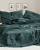poduszki gładkie LNIANA PODUSZKA SIMPLE - ocean green 2