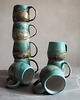 kubki Kubek 450ml turkusowy kolekcja EMERALD 2