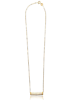 złote naszyjniki Naszyjnik ANNA's NECKLACE linen opal 1