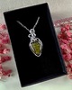wisiory Naszyjnik Epidot stal chirurgiczna wisiorek handmade wirewrapping 1