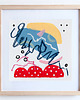 obrazy ORYGINAŁ - SHAPE NO.3 - 14 X 14 CM 1