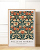 plakaty PLAKAT dekoracyjny ,kwiaty  William Morris, wystawowy 3