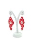 kolczyki soutache Czerwone kolczyki soutache - kolekcja Lady in Red 1