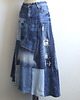spódnice maxi Stylowa spódnica jeans r.44 1