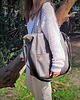torby na ramię Lazy bag Pocket  torba taupe ekoskóra oversize 1