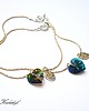 bransoletki wire wrapping Nitka heart BB- bransoletka 5