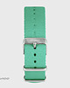 zegarki unisex Zegarek -  Simple szary  - turkusowy, nylonowy 1