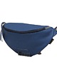 saszetka nerka Niebieska torebka damska Nerka biodrowa Skórzana Crossbody 1