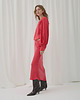 koszule damskie  Bluzka Power raspberry long 2