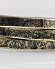 bransoletki wire wrapping Nieregularne - komplet 3 mosiężnych bransoletek - różne rozmiary 3