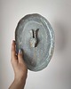deski do krojenia i tace Talerz ceramiczny z zającem 3