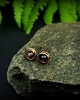 kolczyki wire wrapping Kolczyki sztyfty z ametystem 8