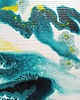 obrazy Laguna ręcznie malowana abstrakcja 60x60 cm 2