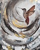 obrazy Obraz strukturalny Ręcznie malowana abstrakcja wym. 70x100 cm 3