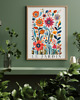 plakaty PLAKAT abstrakcyjny kwiaty Matisse kolorowy 5