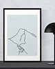 plakaty Plakat minimalistyczny Świnica, A3, decotyw 2