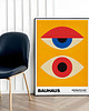plakaty Plakat Nowoczesne geometrie Bauhaus Yellow eyes 4