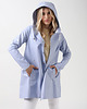 płaszcze damskie VANNSKJOLD płaszcz przeciwdeszczowy GRACE FLASH baby blue 6