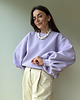 bluza bez kaptura damska Bluza Enjoyable lavender 1