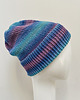 czapki damskie Kolorowa czapka przejściowa prążkowana beanie cienka 100% bawełna 5