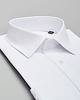 koszule męskie Jednolita koszula męska 00359 dł rękaw biały slim 1