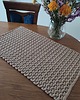 obrusy i serwetki Bieżnik prostokątny boho ze sznurka 40cmx70cm 1