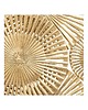Ozdoby na ścianę Dekoracja Ścienna Ozdoba Ścienna Złota Koła 99x71 cm 1