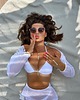 bransoletki z kamieni naturalnych Bransoletka z pierścionkiem X-Woman - biała 5