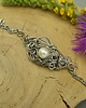 bransoletki wire wrapping Bransoletka z perłą, wire wrapping perła 4