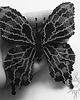 broszki Czarny motyl, broszka, beading 4