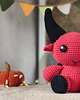 dodatki - różne Czerwony Diabełek, Prezent na Halloween, Maskotka dekoracyjna 3