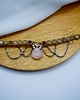 chokery Choker Naszyjnik Miłość. Kwarc Różowy. 1