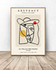 plakaty Plakat na ścianę "Abstrakcyjna kobieta" w stylu Picasso A4 (210mm x 297mm) 2