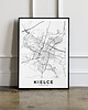 plakaty Plakat Mapa Kielce - różne formaty 3
