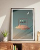 plakaty Plakat Trzepak - Kolaż minimalistyczny 5