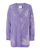 swetry damskie  Sweter moherowy fioletowy 1