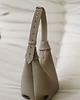 torby na ramię Moon Bag - skórzana torebka - beż 4