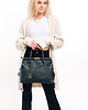 torebki do ręki Torba skórzana Shopper - zielona  (6880) 7