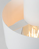 lampy wiszące Nowoczesna minimalistyczna lampa wisząca FAY 1 S biała 4