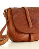torebki mini Torebka listonoszka saddle bag genuine leather brąz camel 4