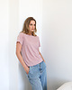 t-shirt damskie T-shirt Close merino wrzosowy 4
