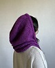czapki damskie Balaclava fiolet 2