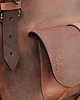 torby na ramię Torebka z naturalnej skóry Cegła i Brąz L 2