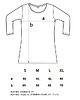 t-shirt damskie Bluzka rękaw 3/4 biała 2