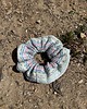 gumki do włosów Gumka scrunchie pleciona etno pastelowa 2